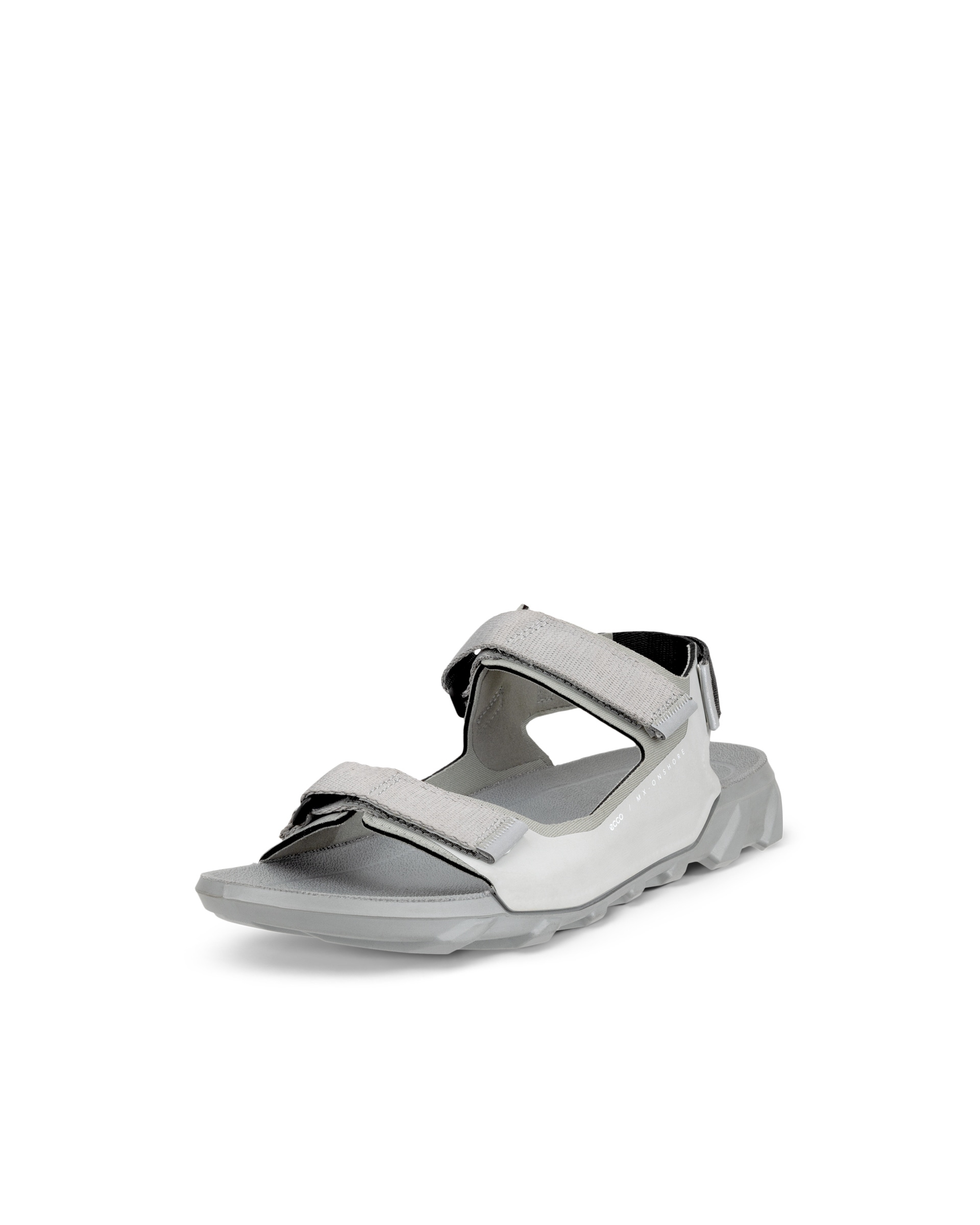 Men's ECCO® MX Onshore Textile 3-Strap Sandal - Grey - Main