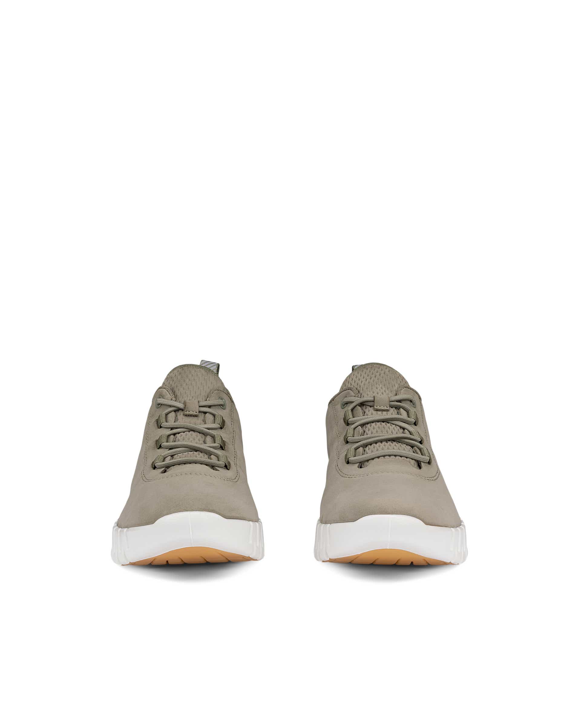 Dámske nubukové tenisky ECCO® GRUUV - Zelená - Front pair