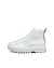 ECCO STREET ACE RUGGED WOMEN'S HIGH-TOP SNEAKER - White - Outside