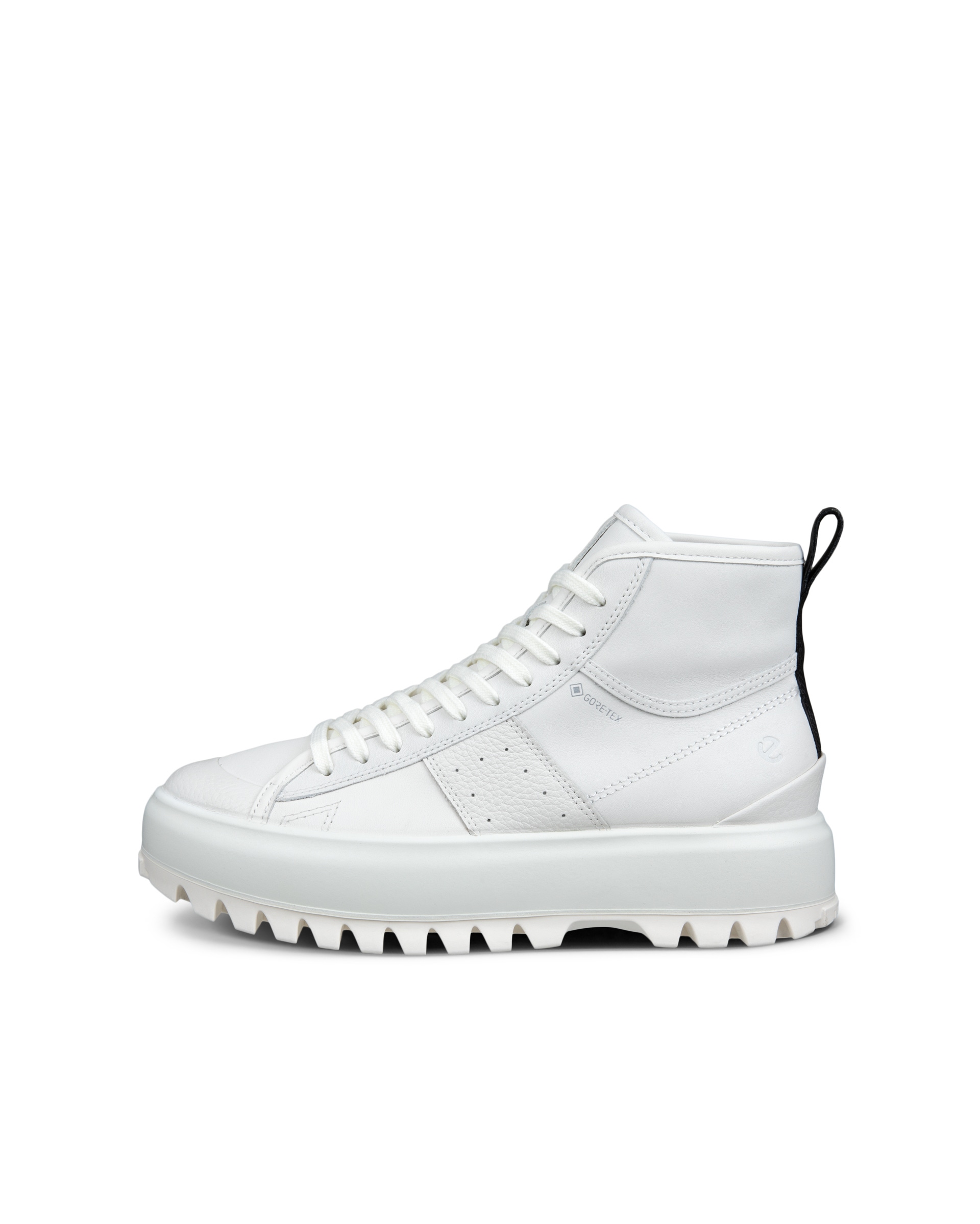 ECCO STREET ACE RUGGED WOMEN'S HIGH-TOP SNEAKER - White - Outside