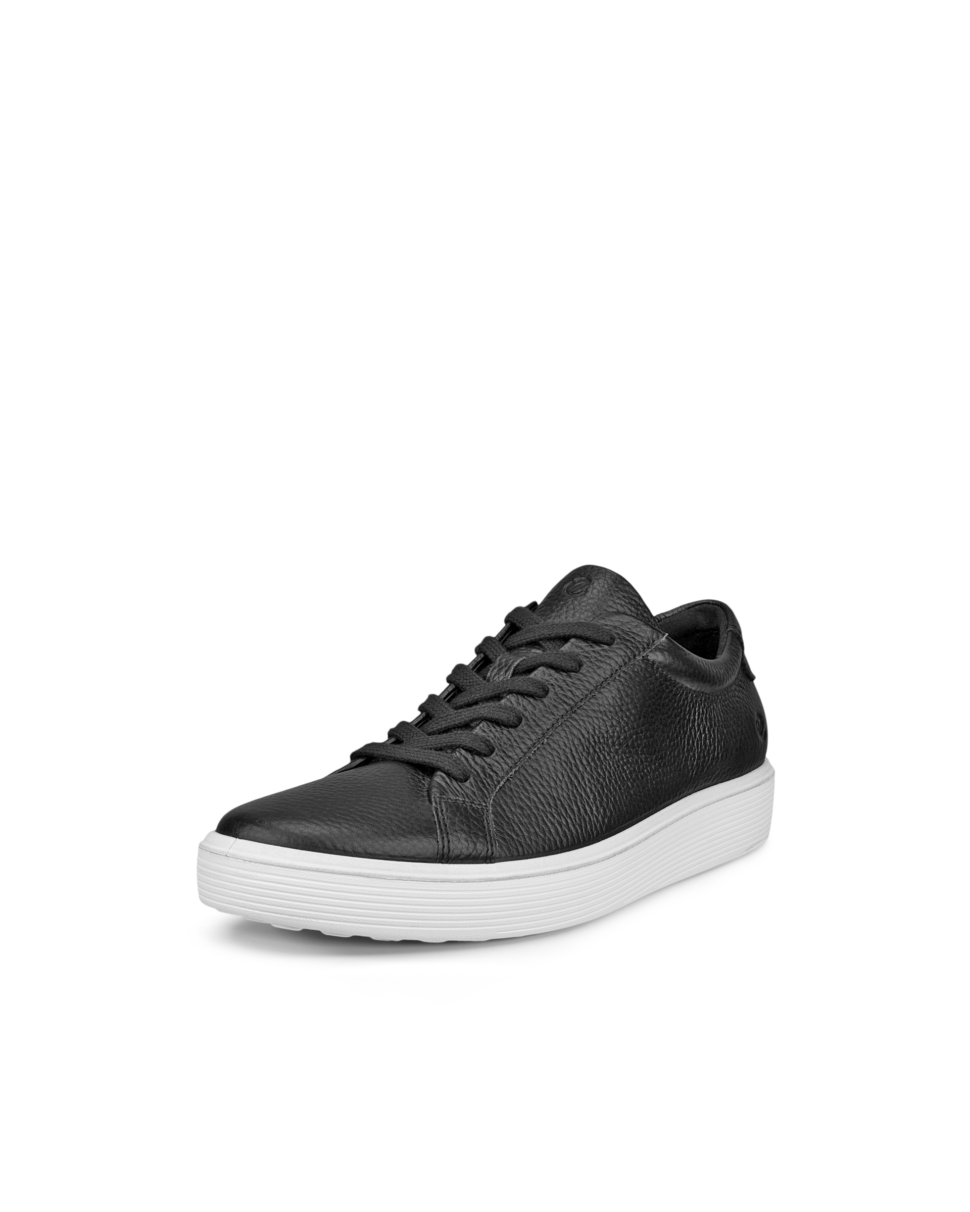 Women's ECCO® Soft 60 Leather Sneaker - Black - Main