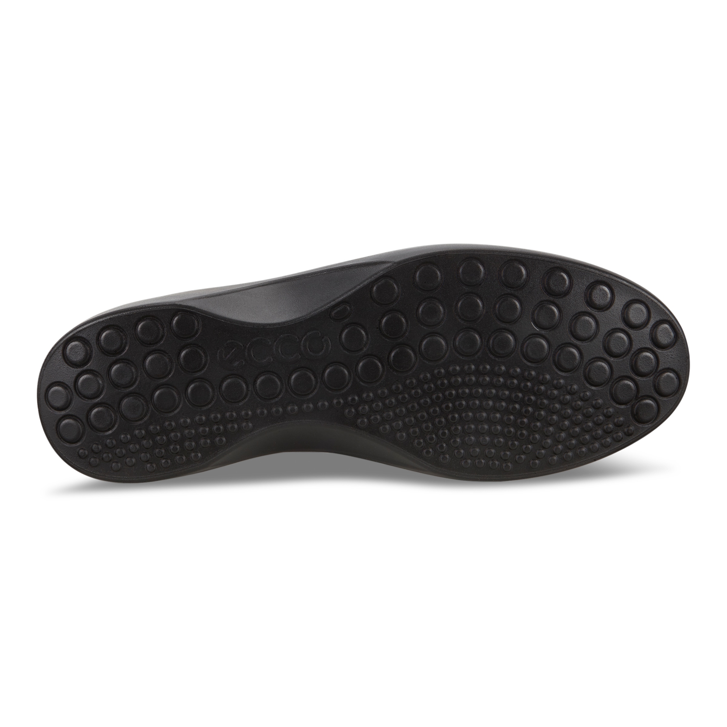 ECCO Soft 7 Wedge ウィメンズ レザーGore-Texウェッジソールスリッポン - 黒 - Sole