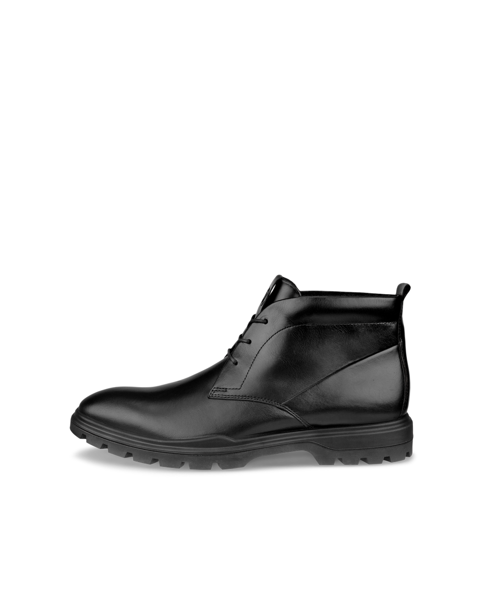 Botas chukka de piel ECCO® Citytray Avant para hombre - Negro - Outside