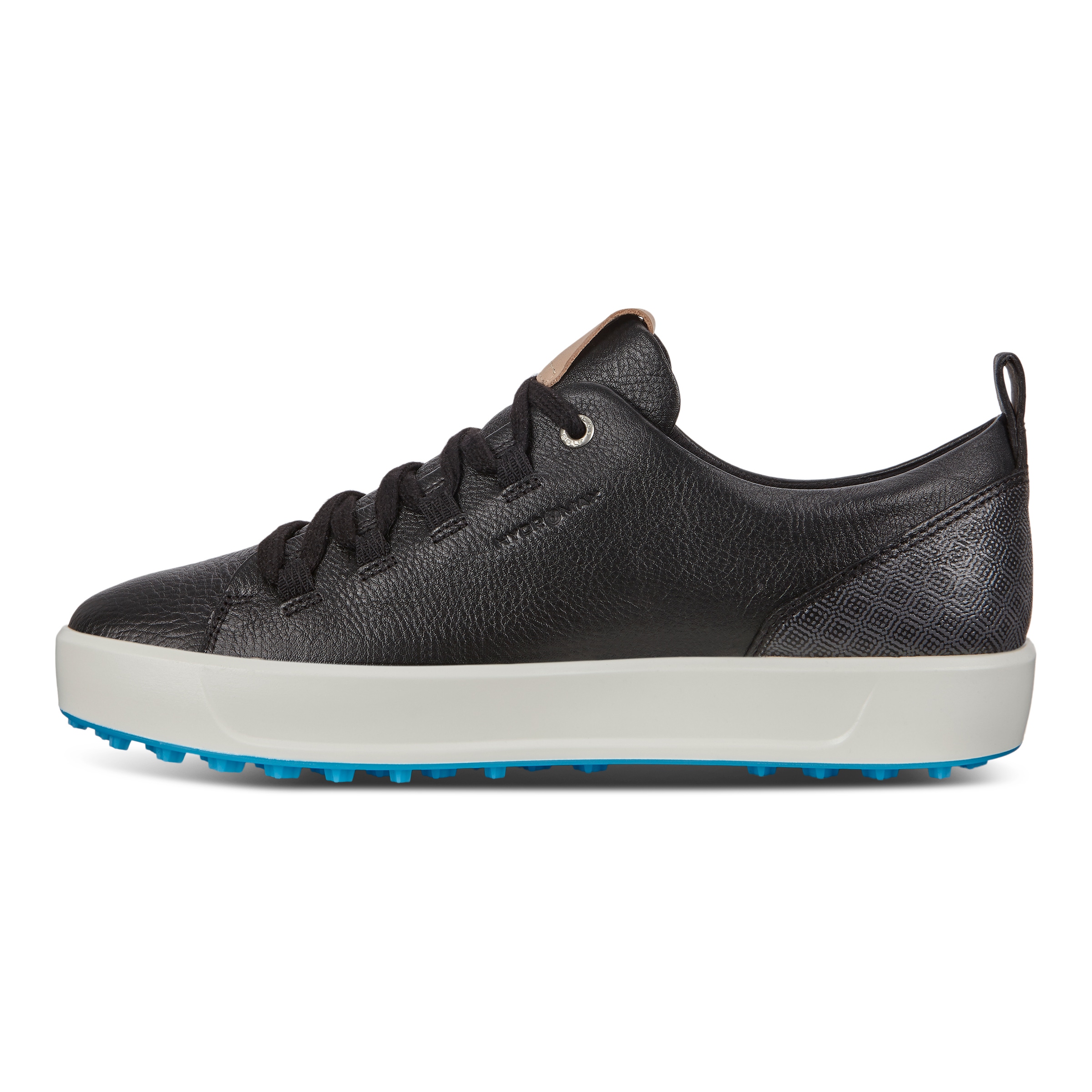 ECCO Men Golf Soft Shoe - Black - Inside
