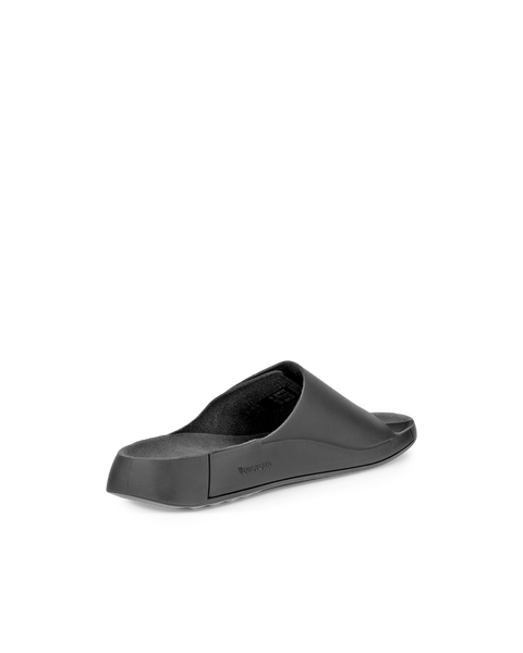 ECCO Men's Cozmo Slide Sandal - Black - Back