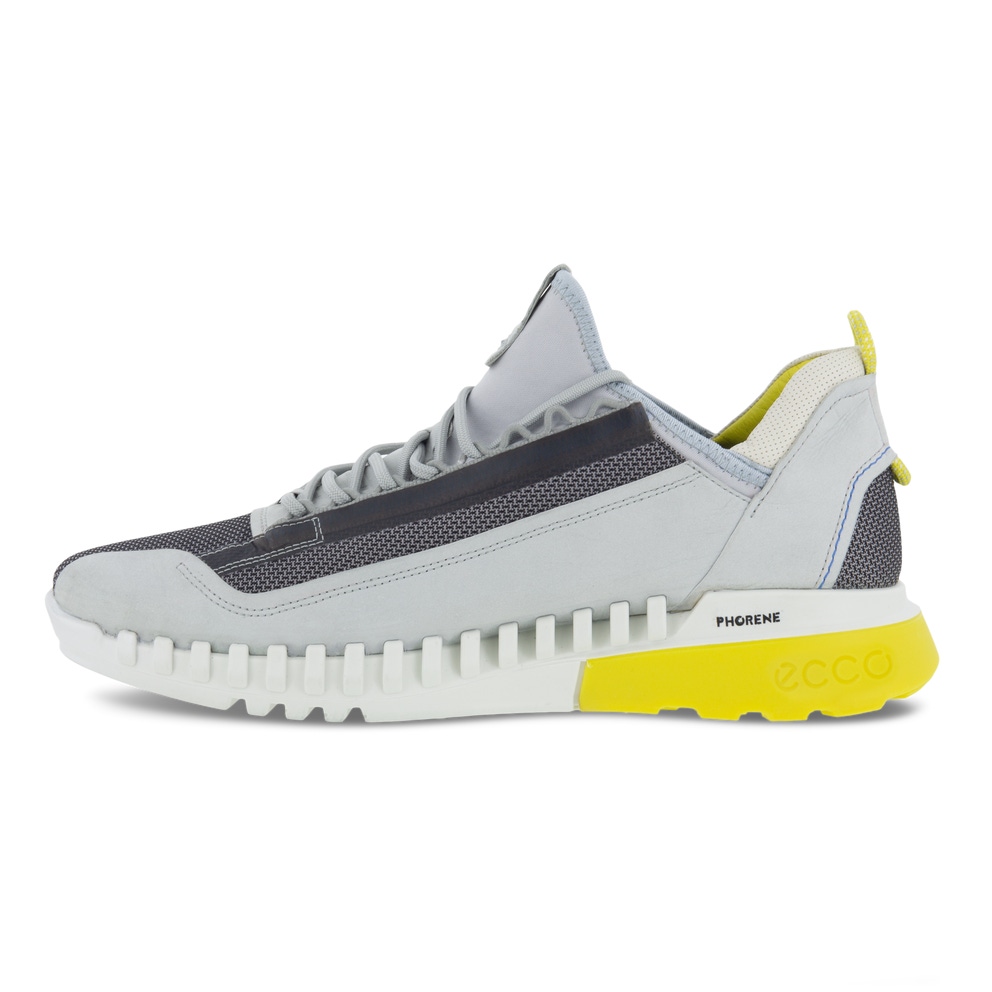 ECCO Men Zipflex Sneaker - Grey - Inside