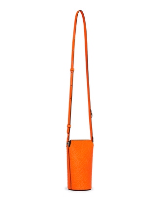 ECCO® Pot Wave Leather Crossbody Bag - Orange - Main