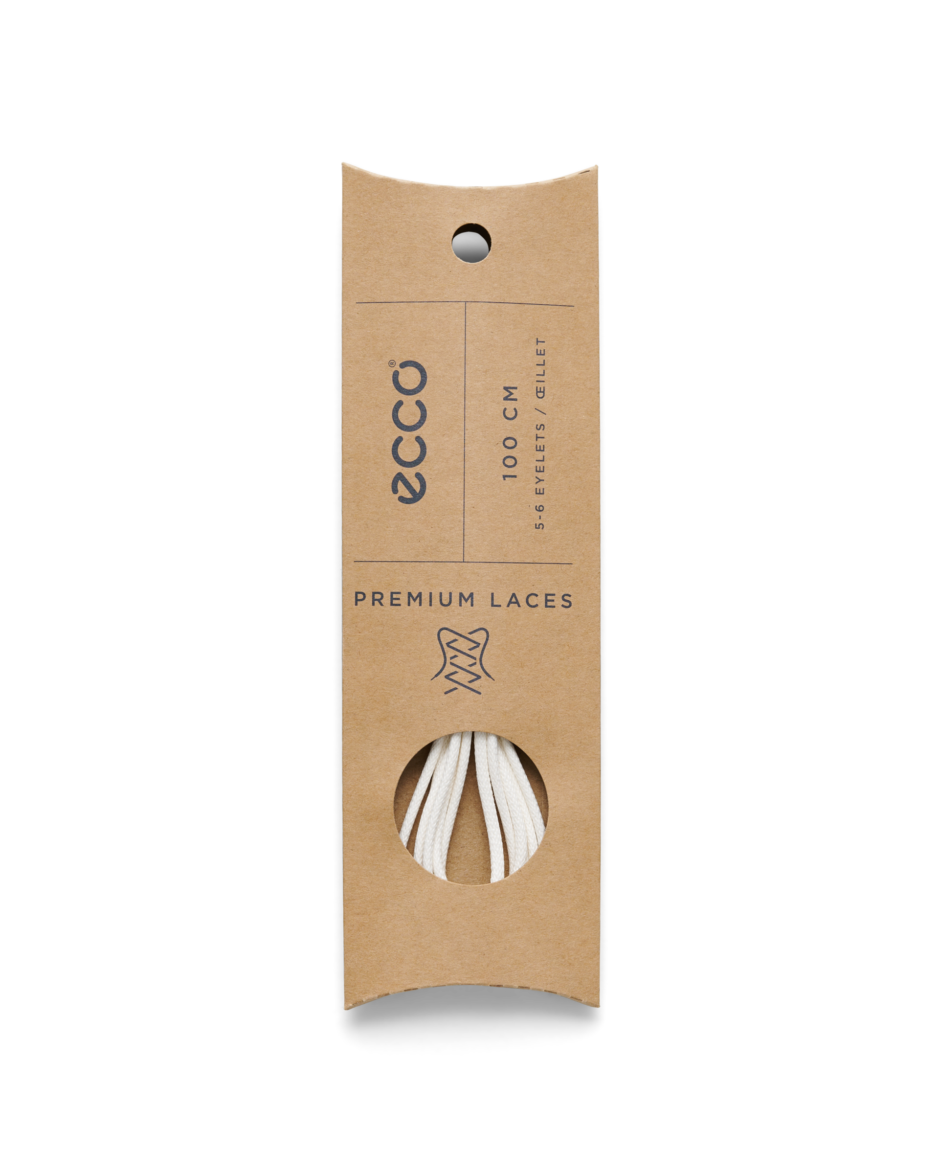 Ecco shoe shop laces brown