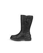 Botas de caña alta de piel ECCO® Tredtray para niño/a - Negro - Outside