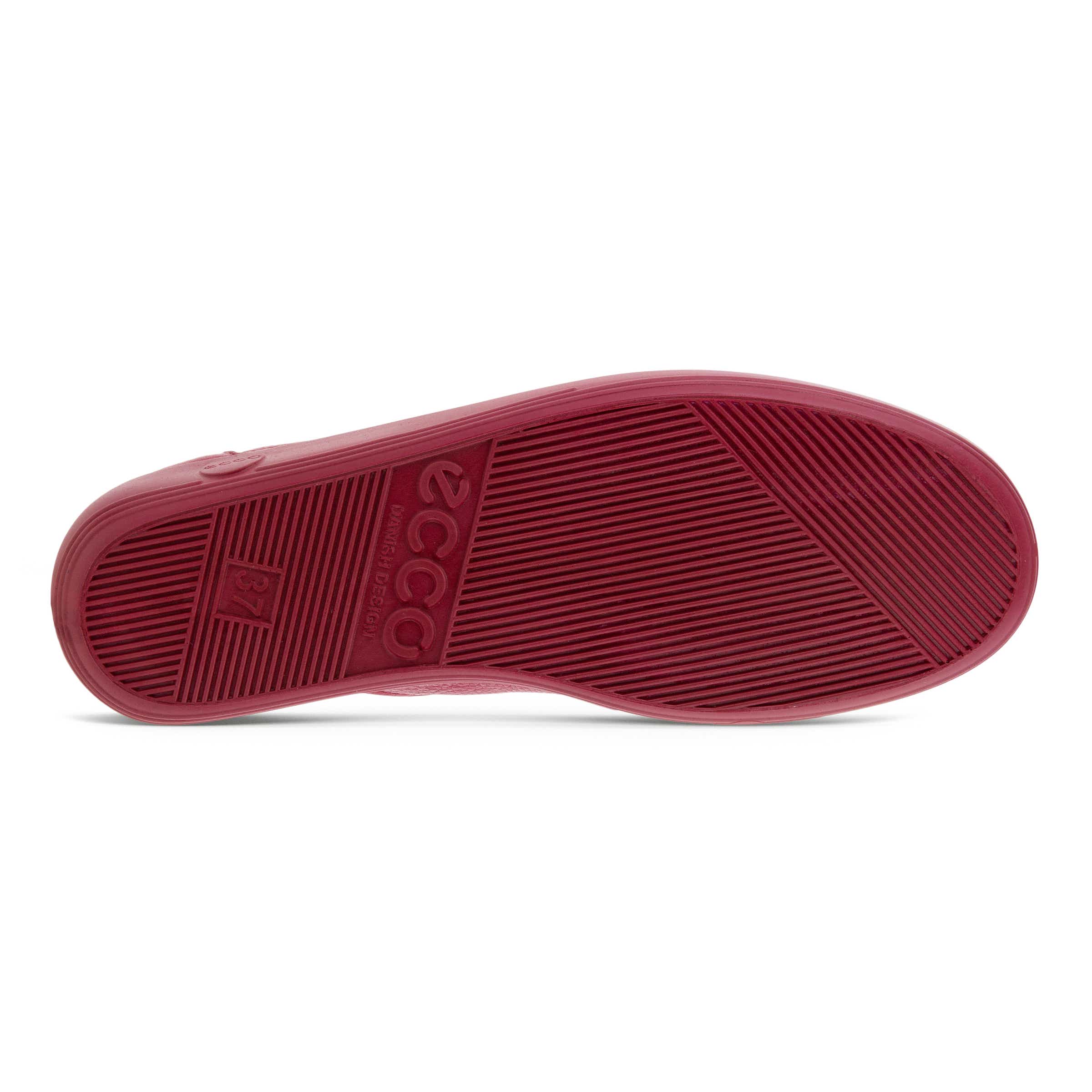 ECCO Soft 2.0 Women's Tie Lace-up Shoes - Red - Sole