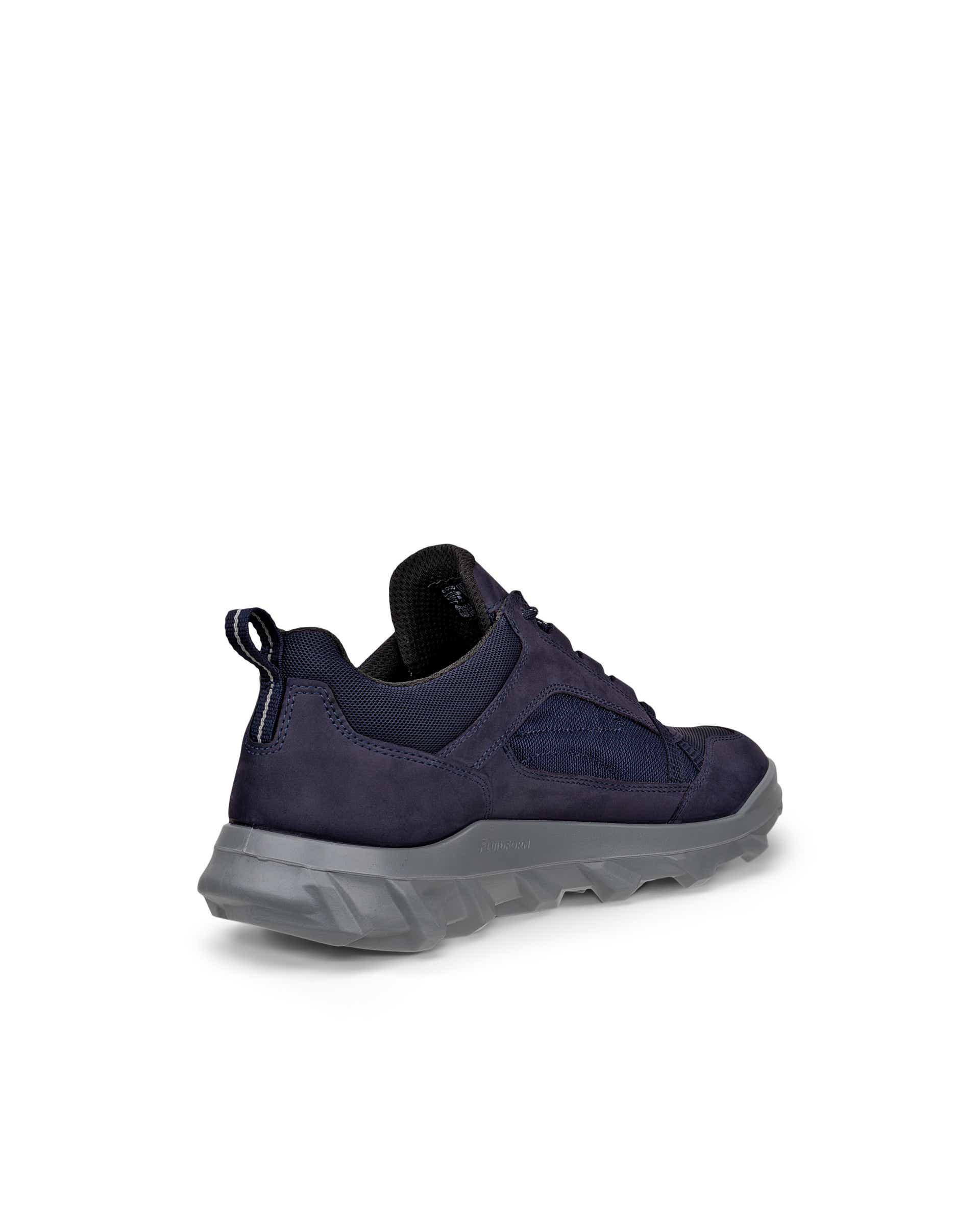Pánské outdoorové nubukové tenisky ECCO® MX - Modrá - Back
