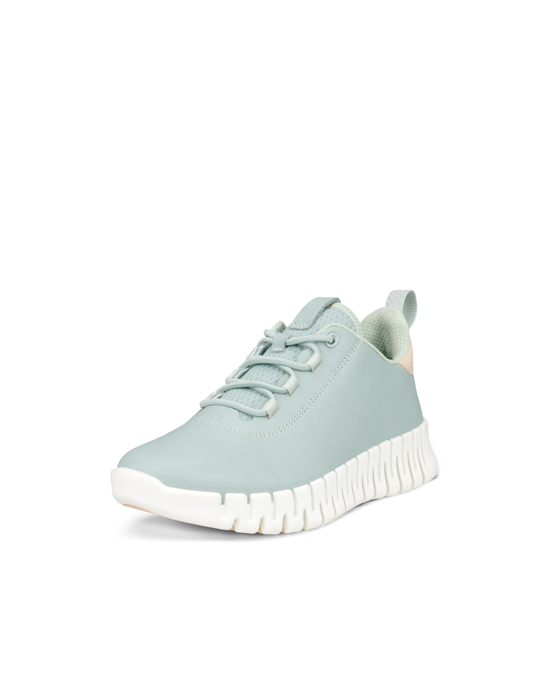 Women's ECCO® Gruuv Leather Sneaker - Green - Main