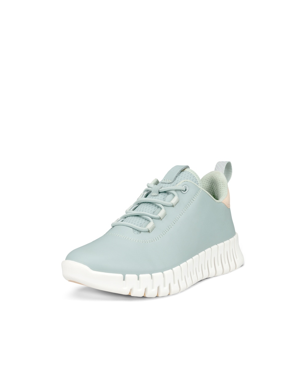 Women's ECCO® Gruuv Leather Sneaker - Green - Main