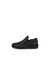 Kids' ECCO® Soft 60 Leather Sneaker - Black - Outside