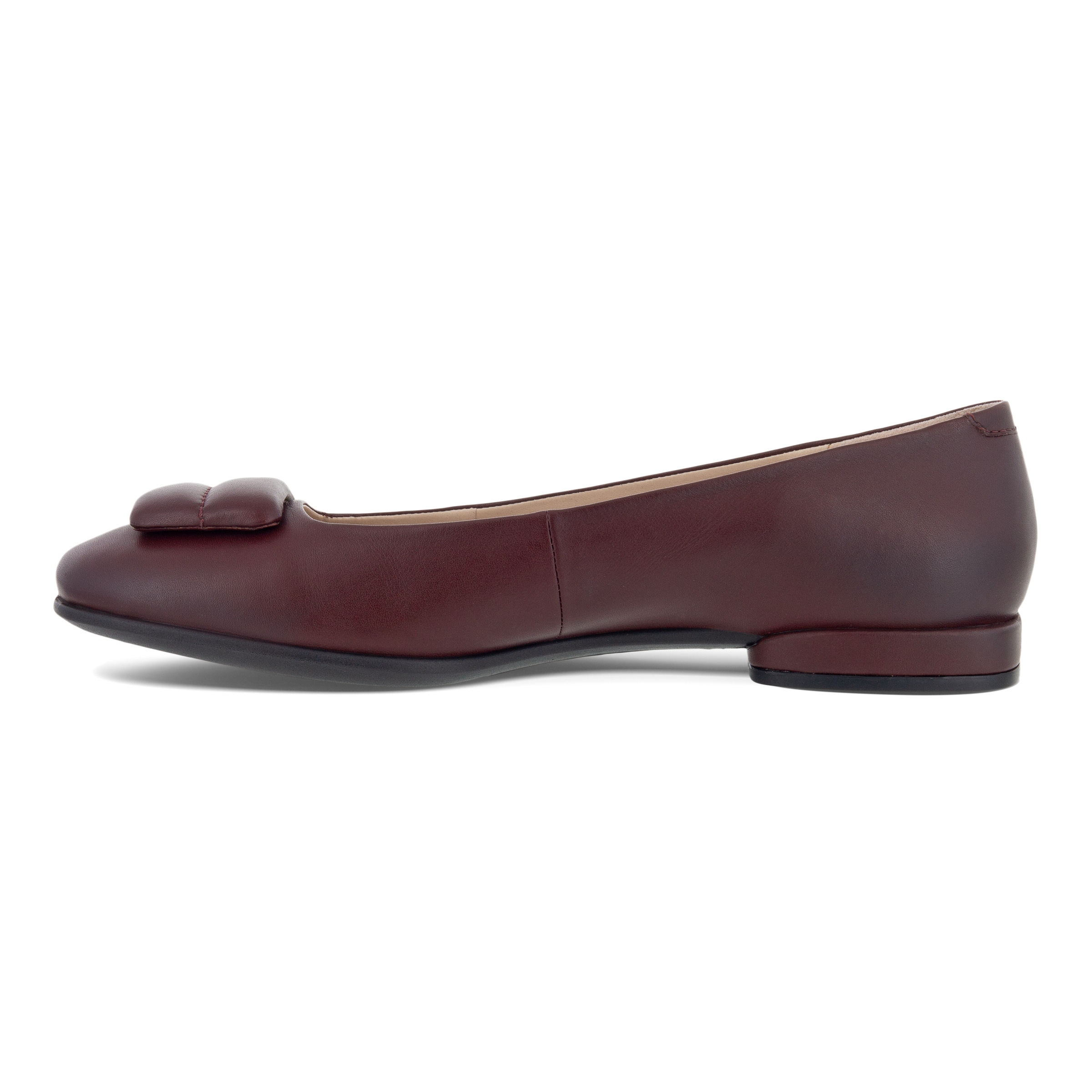 Bailarinas de piel ECCO® Anine Squared para mujer - Marrón - Inside