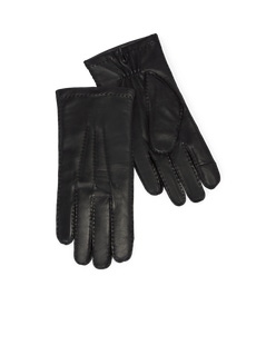 Guantes de piel ECCO® para hombre - Negro - Main