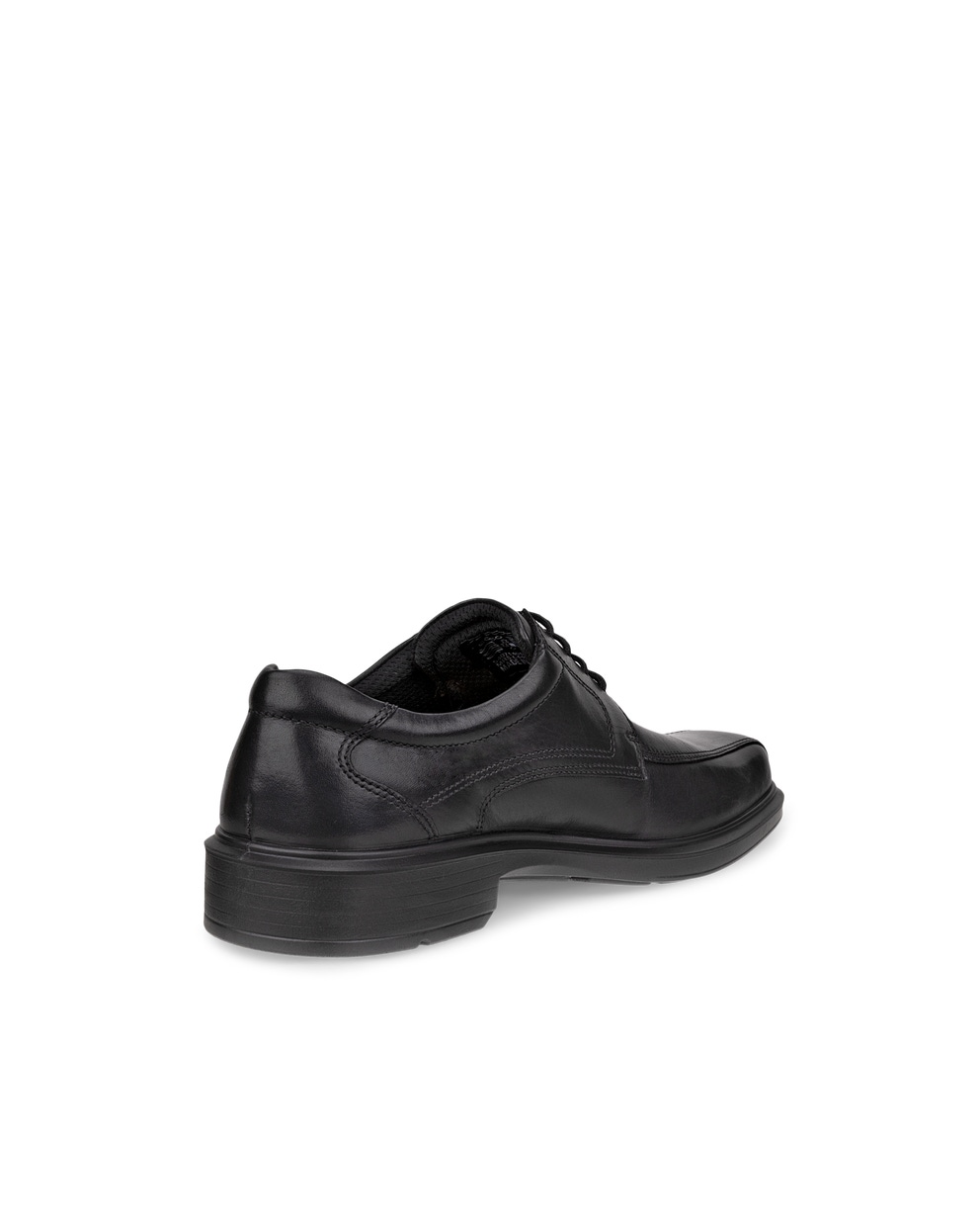 Men's ECCO® Helsinki Classic Leather Shoe - Black - Back