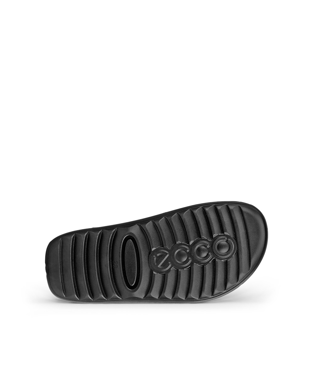 Sandalias con dos tiras de piel ECCO® Cozmo para niño/a - Negro - Sole