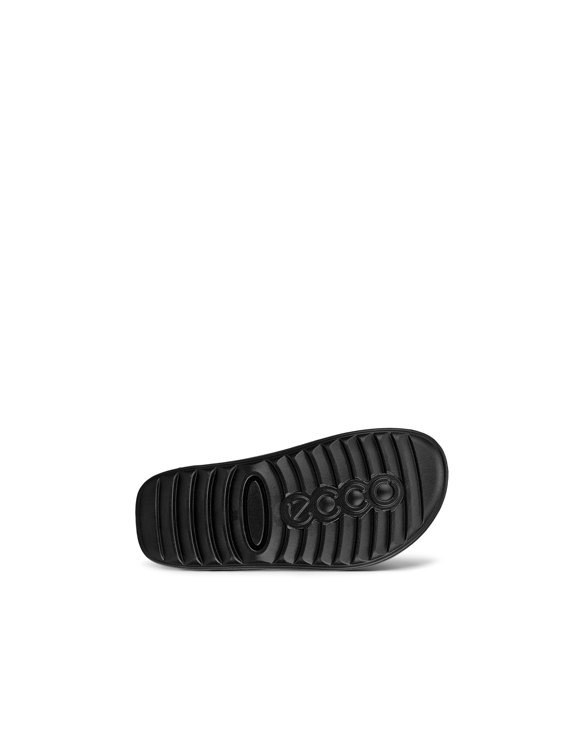 Sandalias con dos tiras de piel ECCO® Cozmo para niño/a - Negro - Sole
