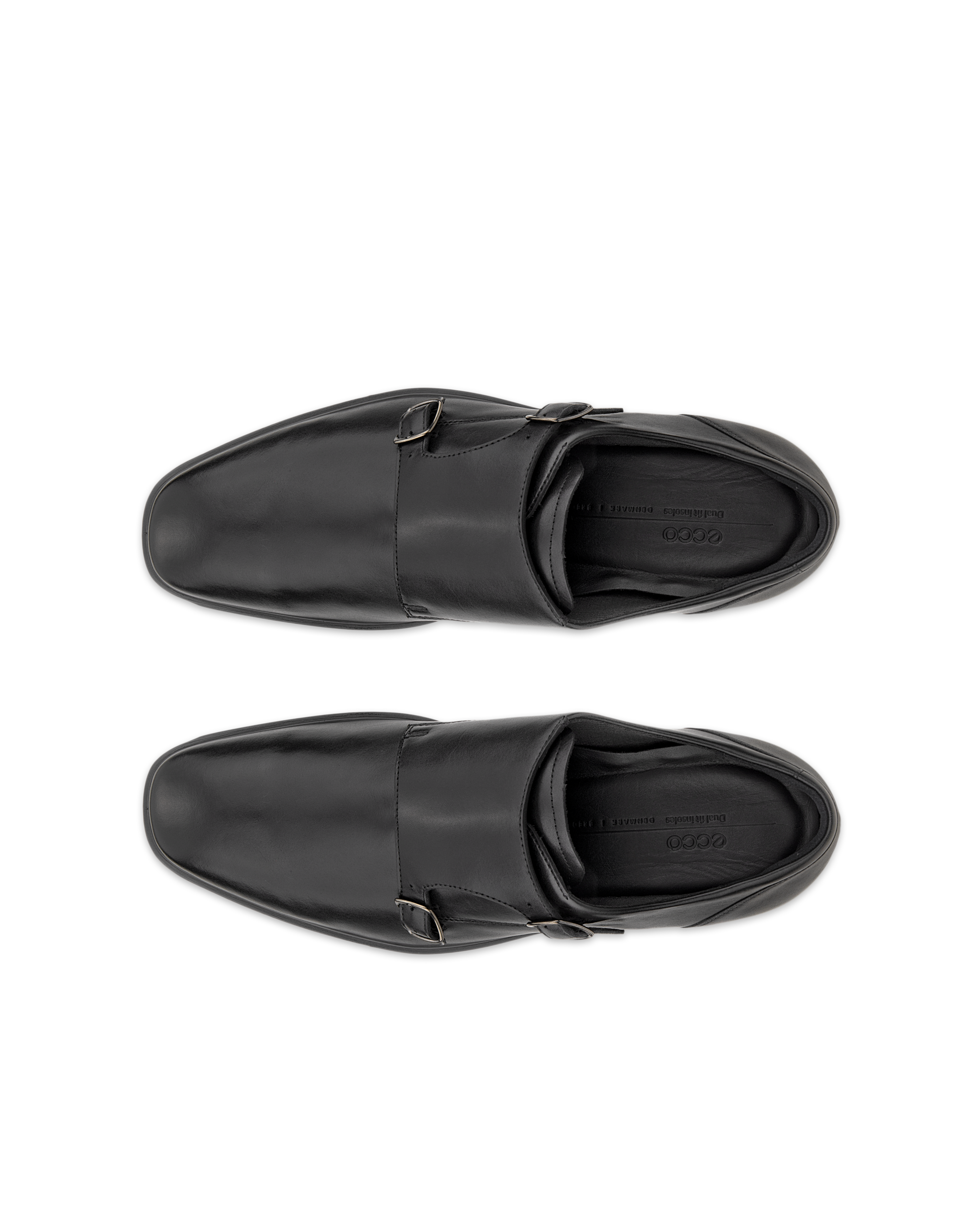 miroco Men's ECCO® Metropole Milan Leather Double Monk Dress Shoe