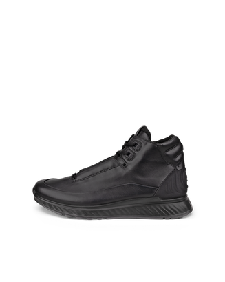 Botines de montaña de piel ECCO® Exostride para hombre - Negro - Outside