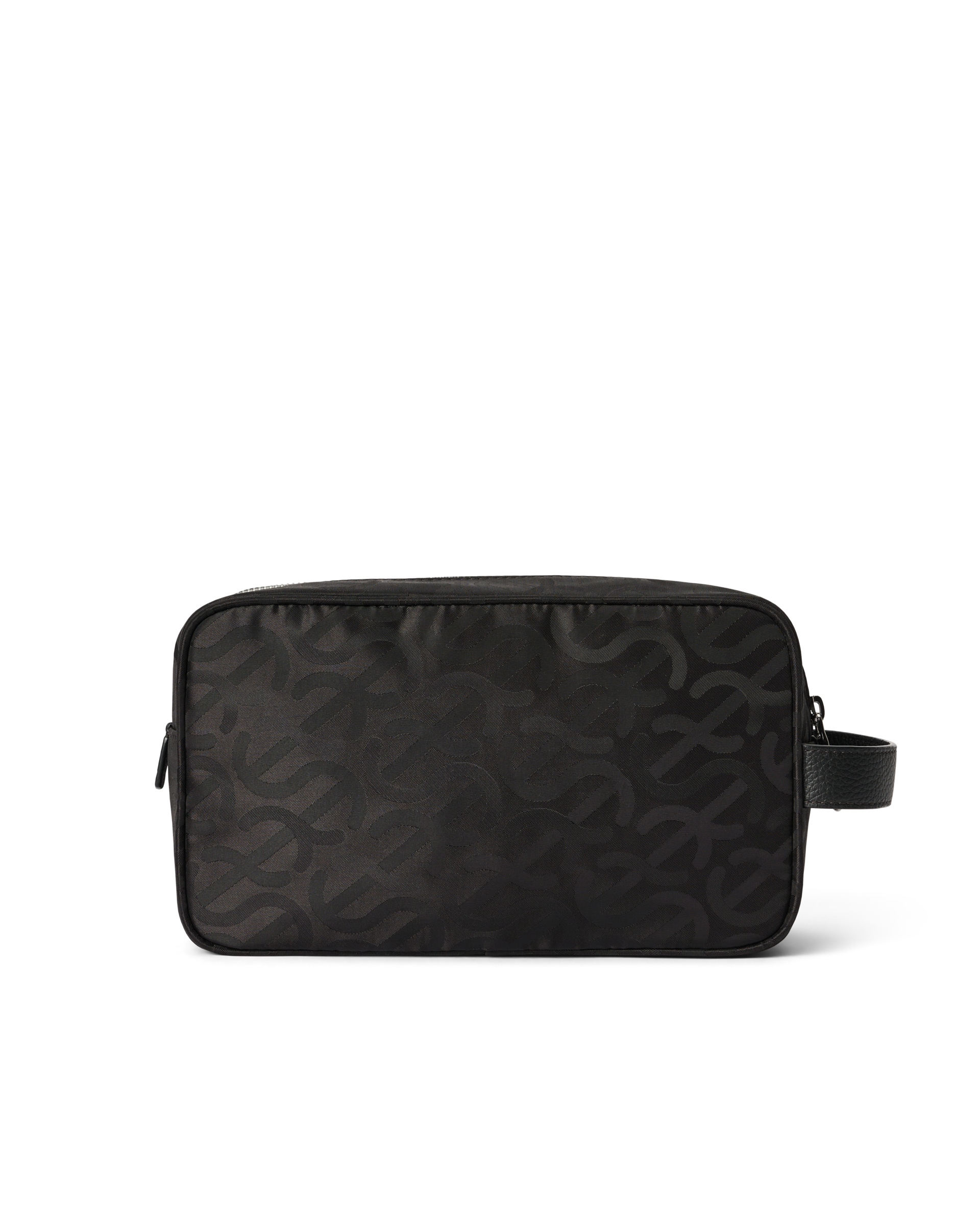 Bolso de piel ECCO® Tech Kit - Negro - Back