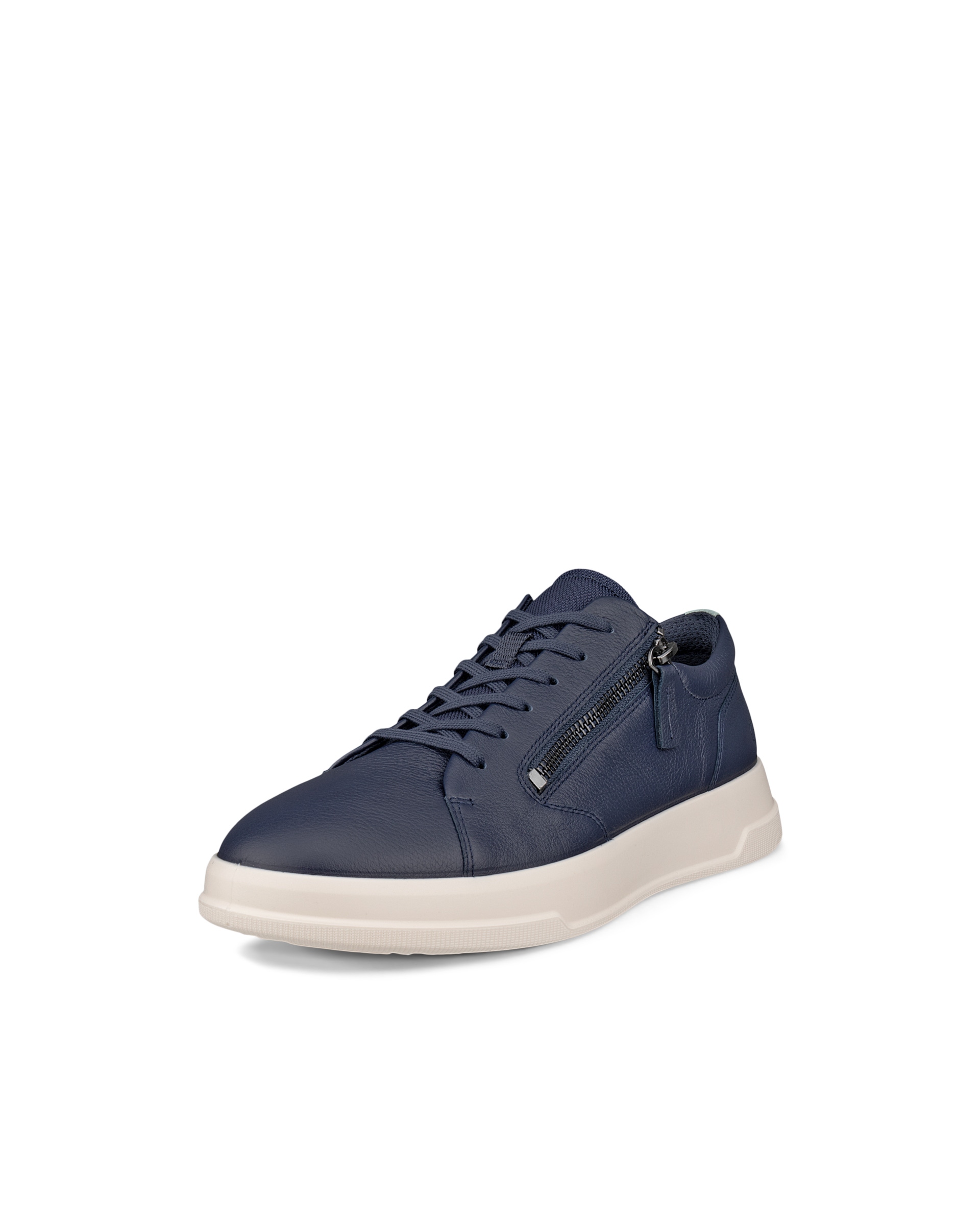 ECCO® MOVE chaussure en cuir pour femme - Bleu - Main