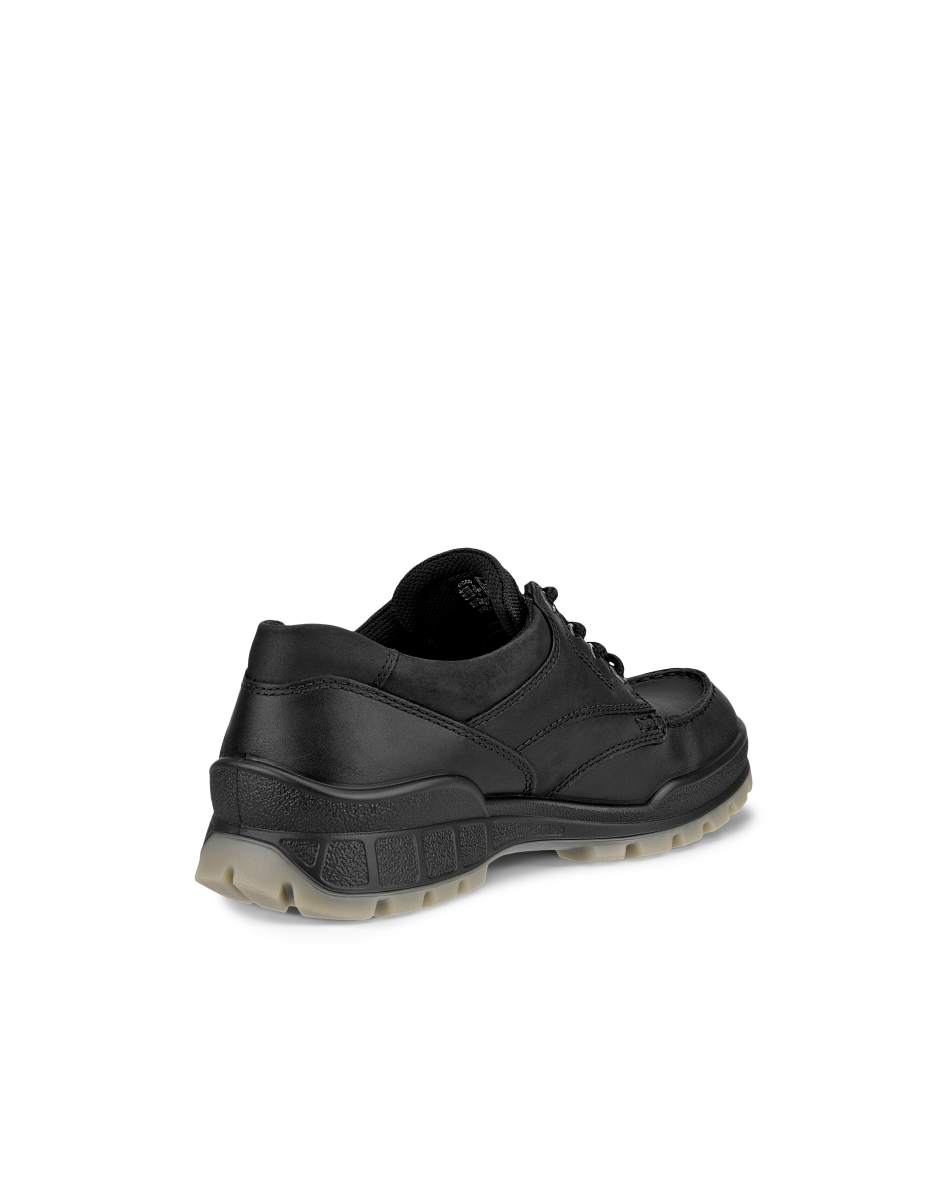 Men's ECCO® Track 25 Leather Gore-Tex Moc-Toe Shoe - Black - Back