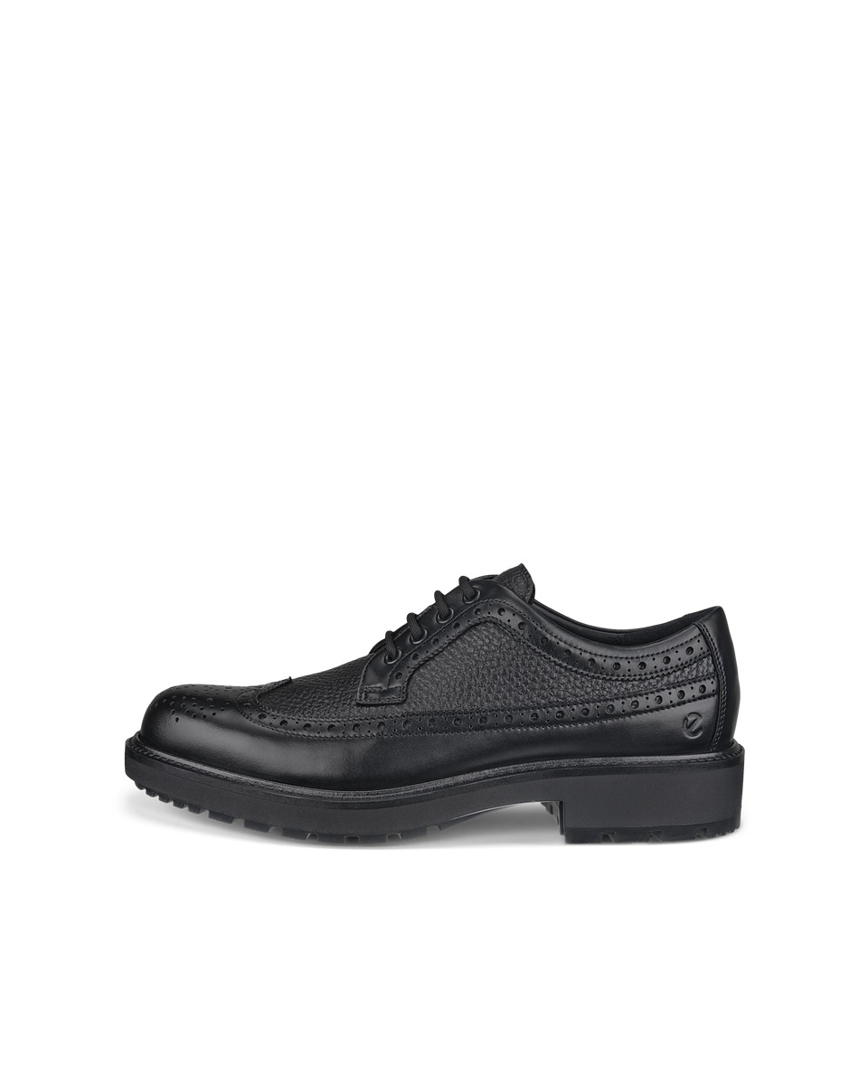 ECCO Metropole Oslo richelieu cuir pour homme Noir