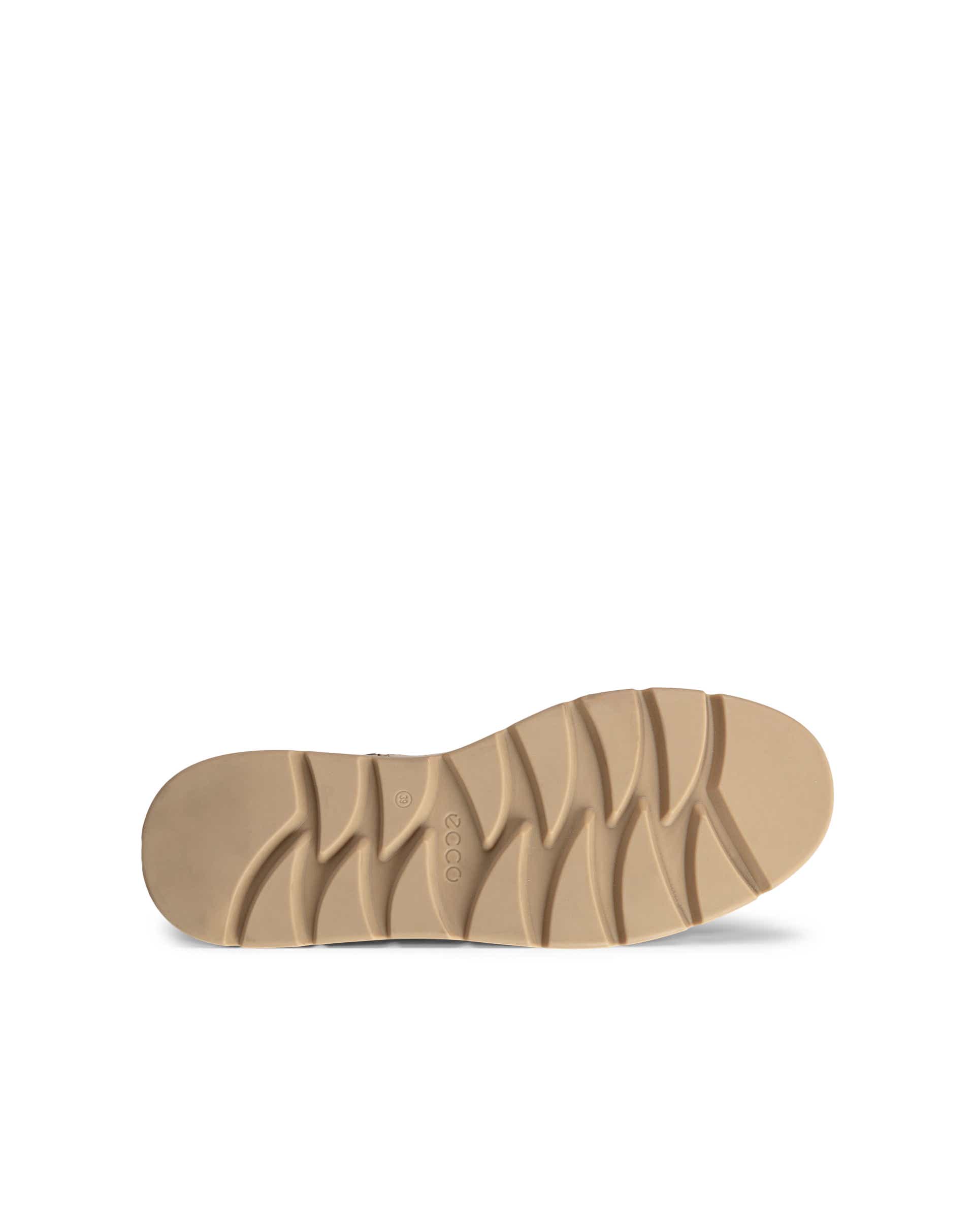 Botas de piel con cordones ECCO® Nouvelle para mujer - Beige - Sole