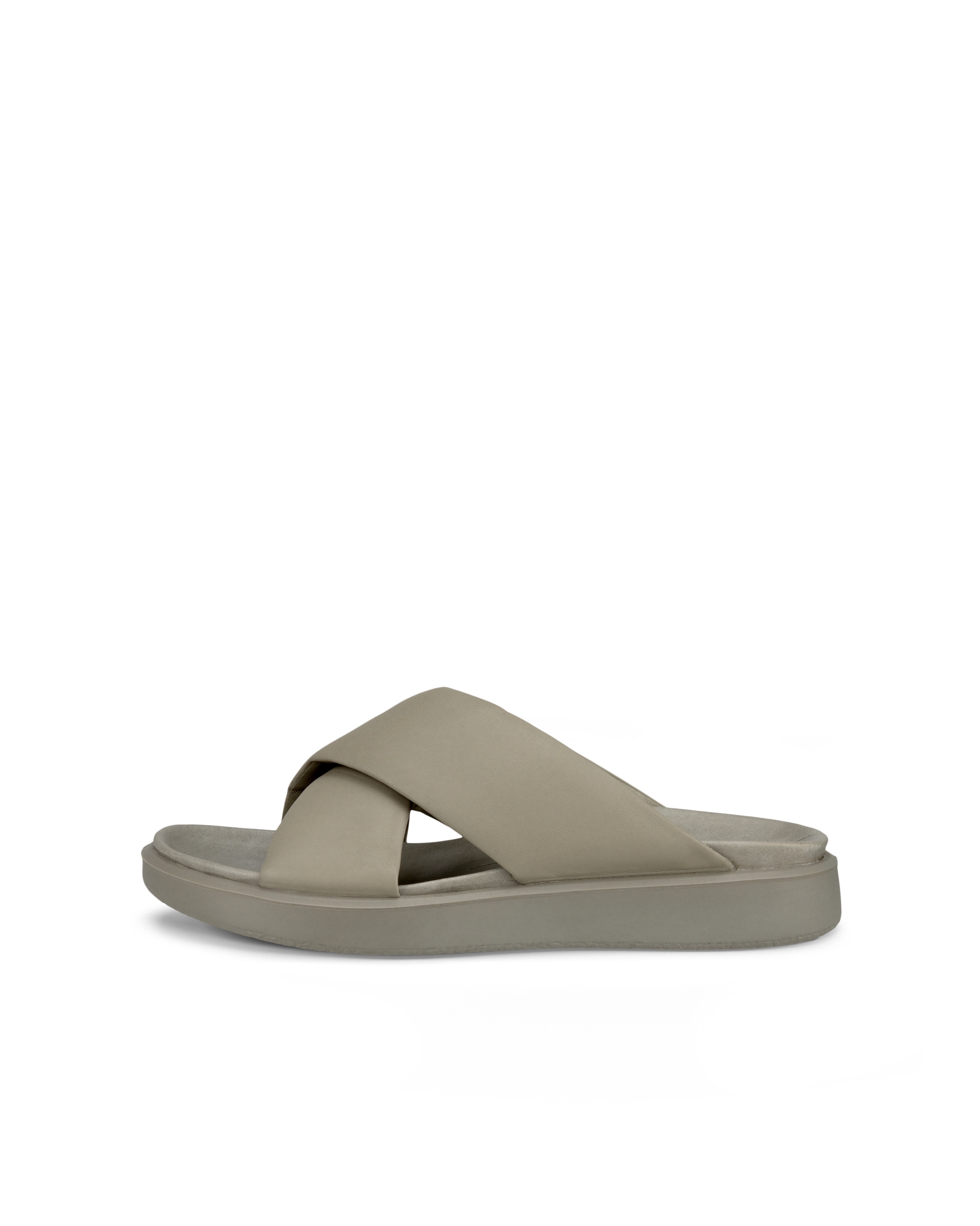 Sandalias de tiras de piel ECCO® Flowt LX para mujer - Verde - Outside