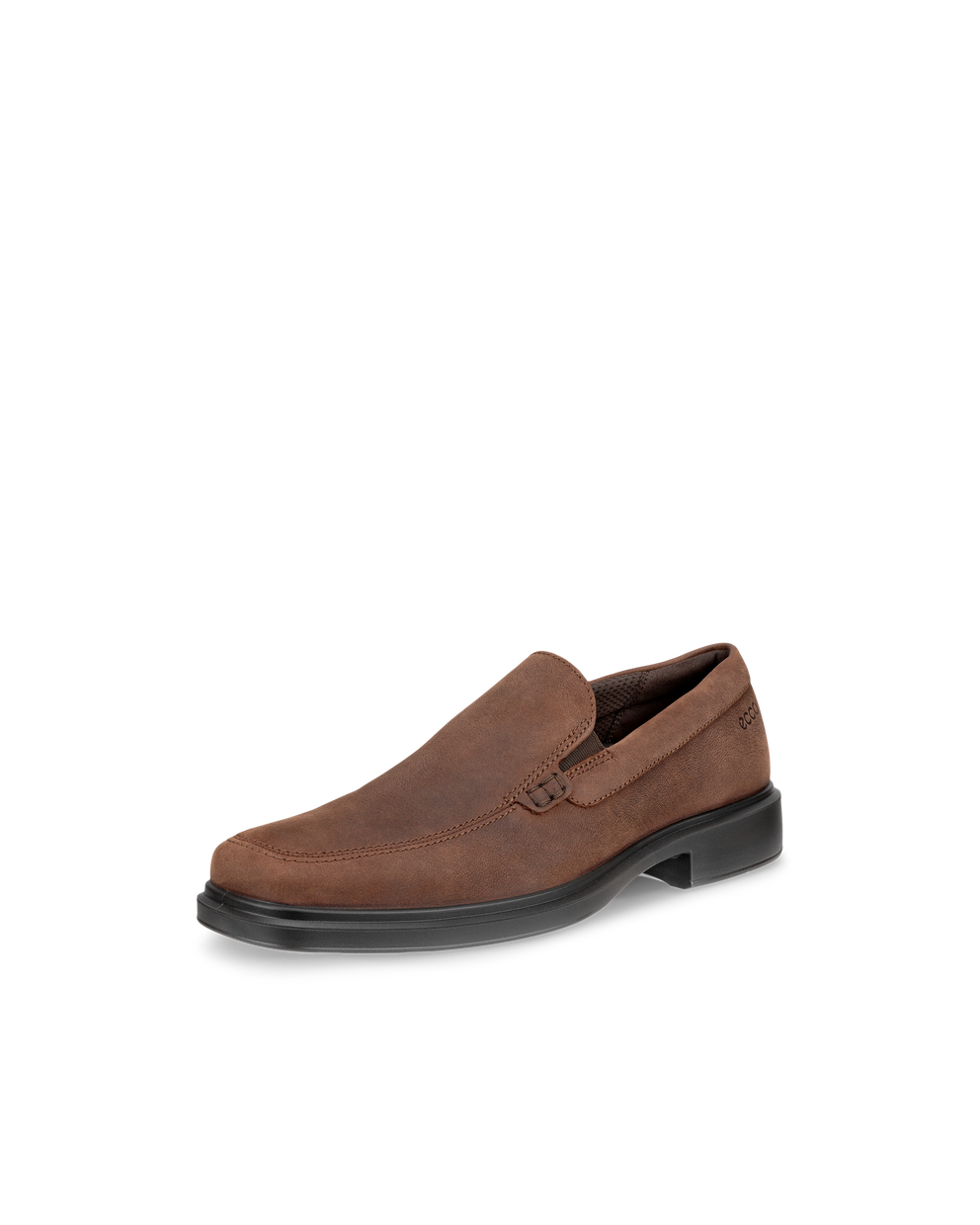 Men's ECCO® Helsinki 2 Nubuck Loafer - Brown - Main