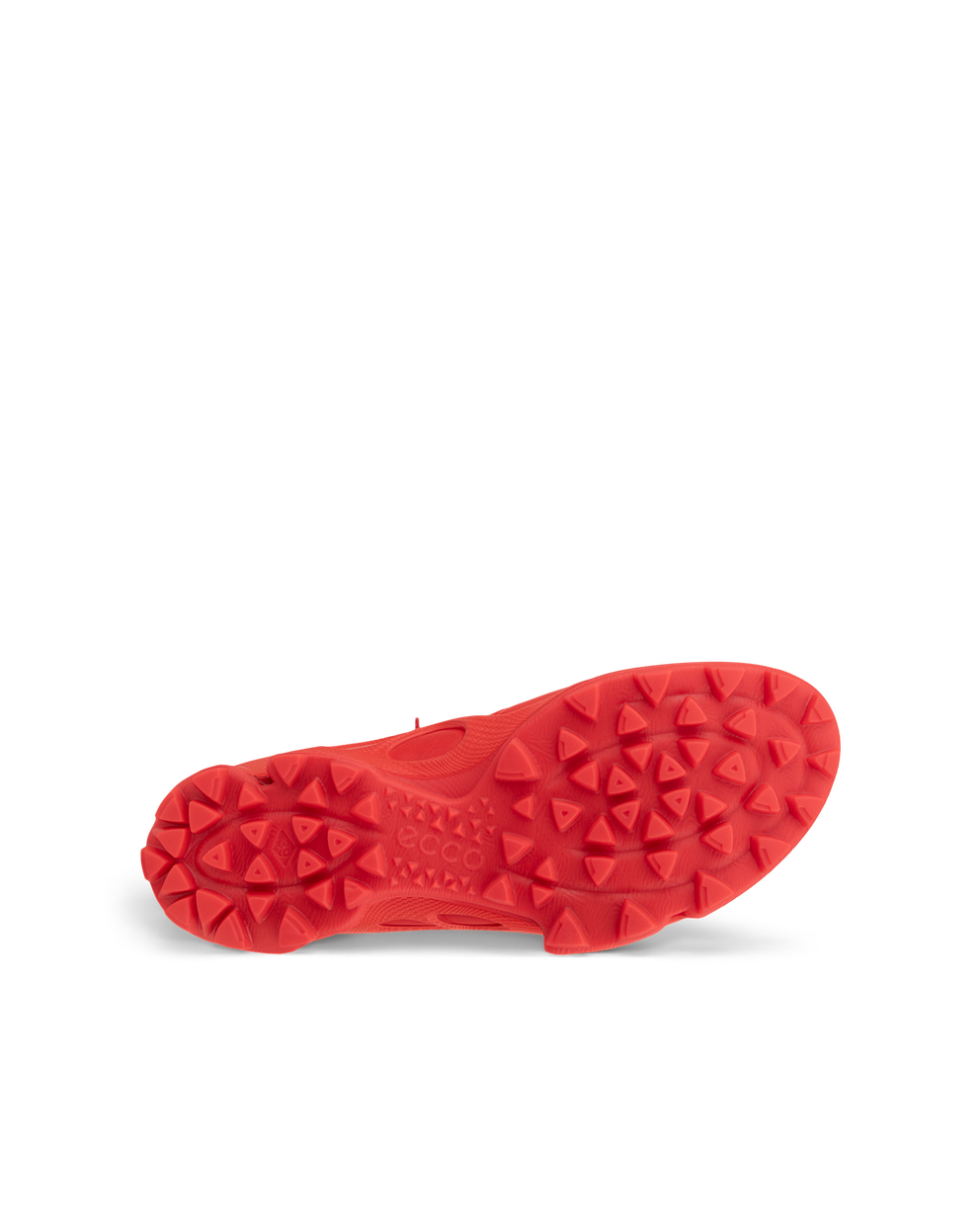 여성용 ECCO® Biom C-Trail 가죽 트레이너 - Red - Sole