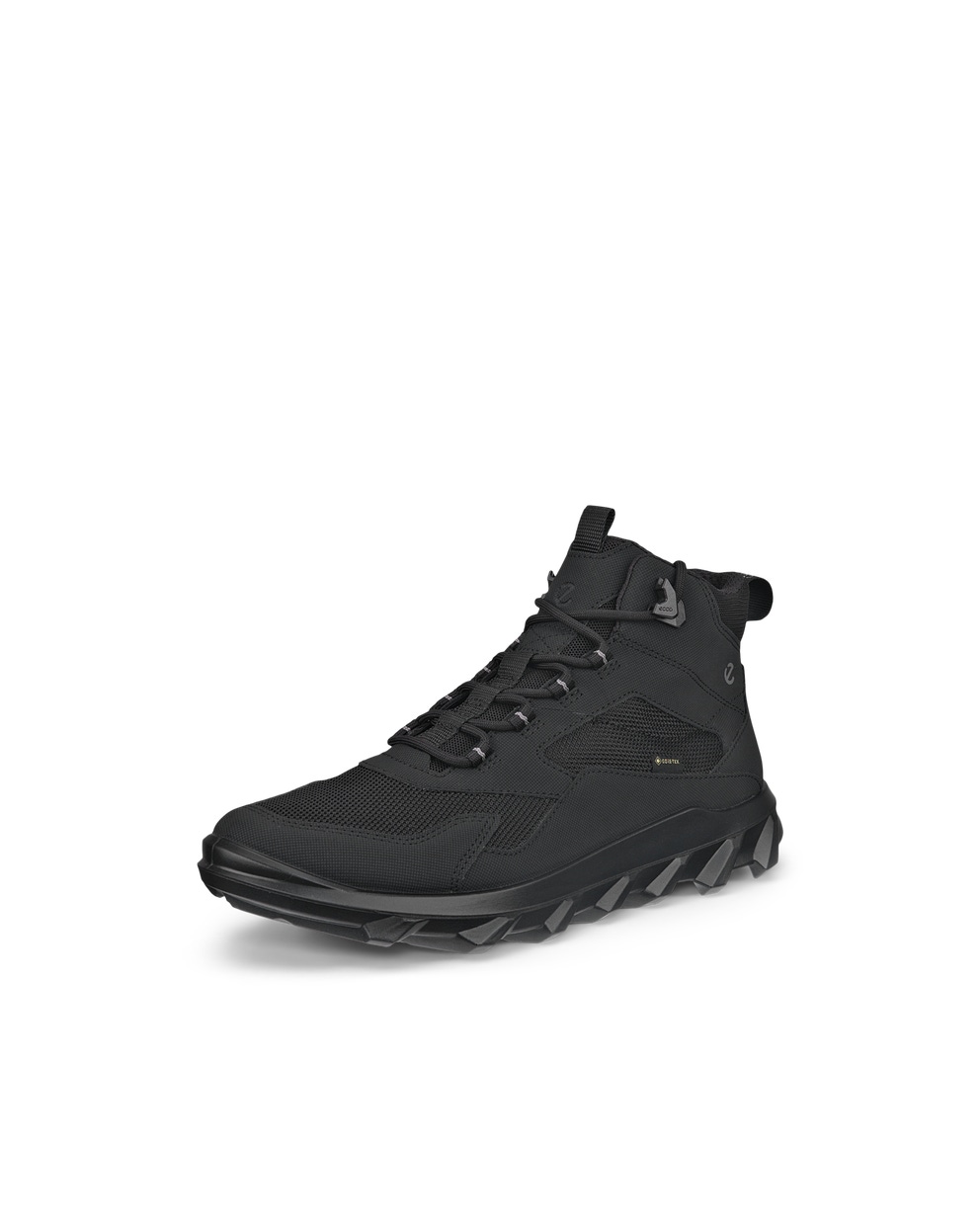 Women's ECCO® MX Gore-Tex High-Top Outdoor Sneaker - Black - Main