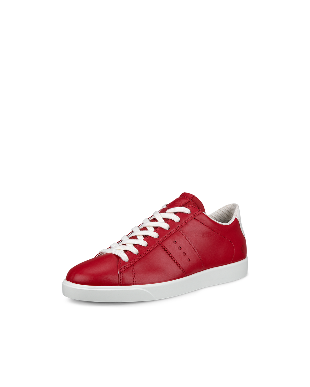 Zapatillas de piel ECCO® Street Lite para mujer - Rojo - Main