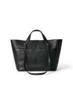 Bolso tote de piel ECCO® Tote - Beis - Main