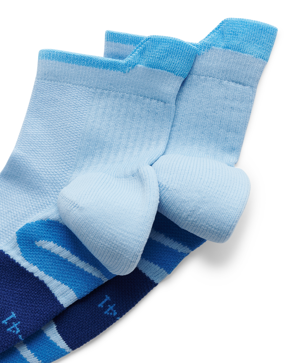 ECCO® Golf Tech-Tour Lite Ankle-Cut Socks - Blue - Detail-1