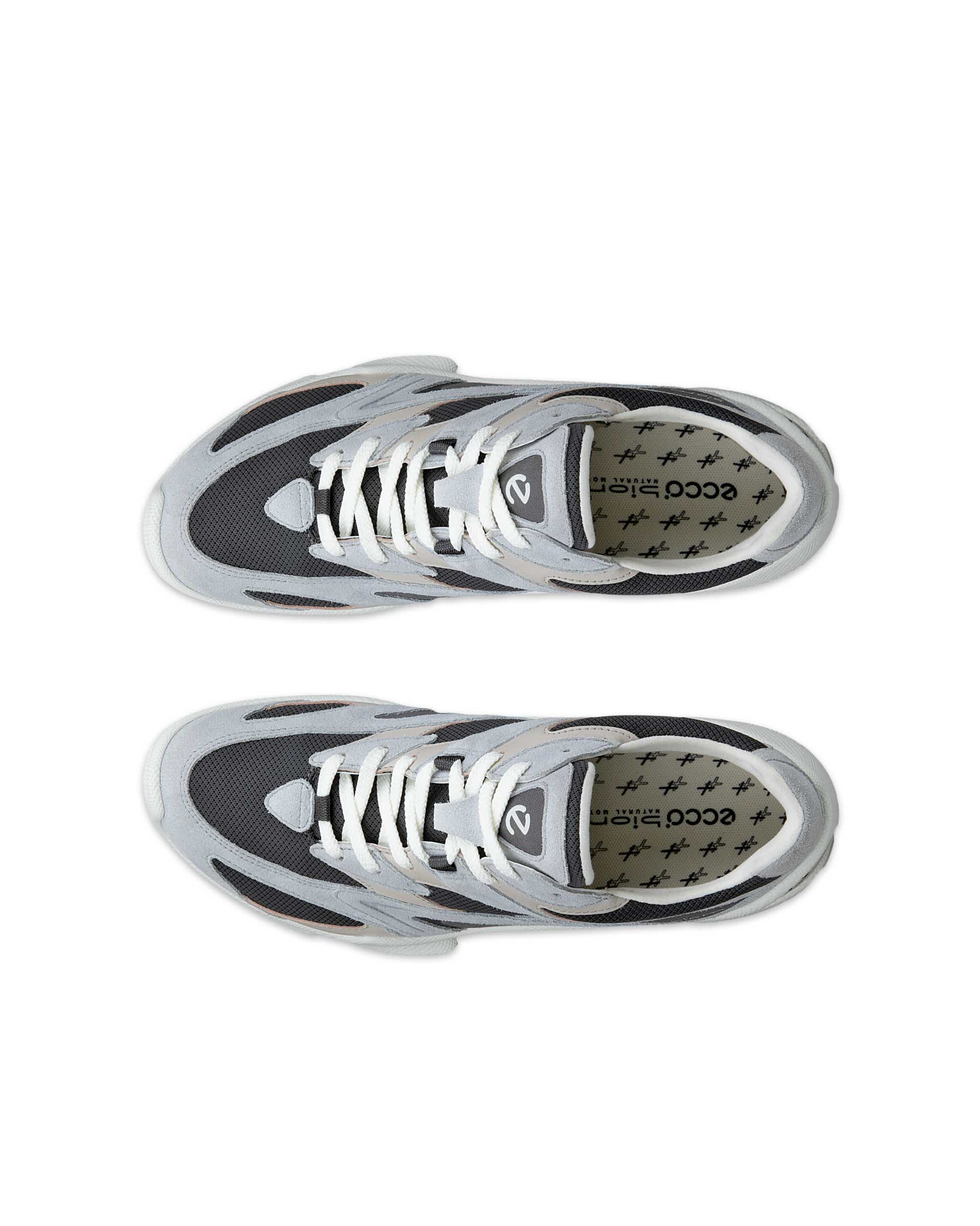 ECCO® BIOM C-TRAIL muške tenisice od brušene Kože - Siva - Top left pair