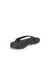 Chanclas de piel ECCO® MX Flipsider unisex - Negro - Back