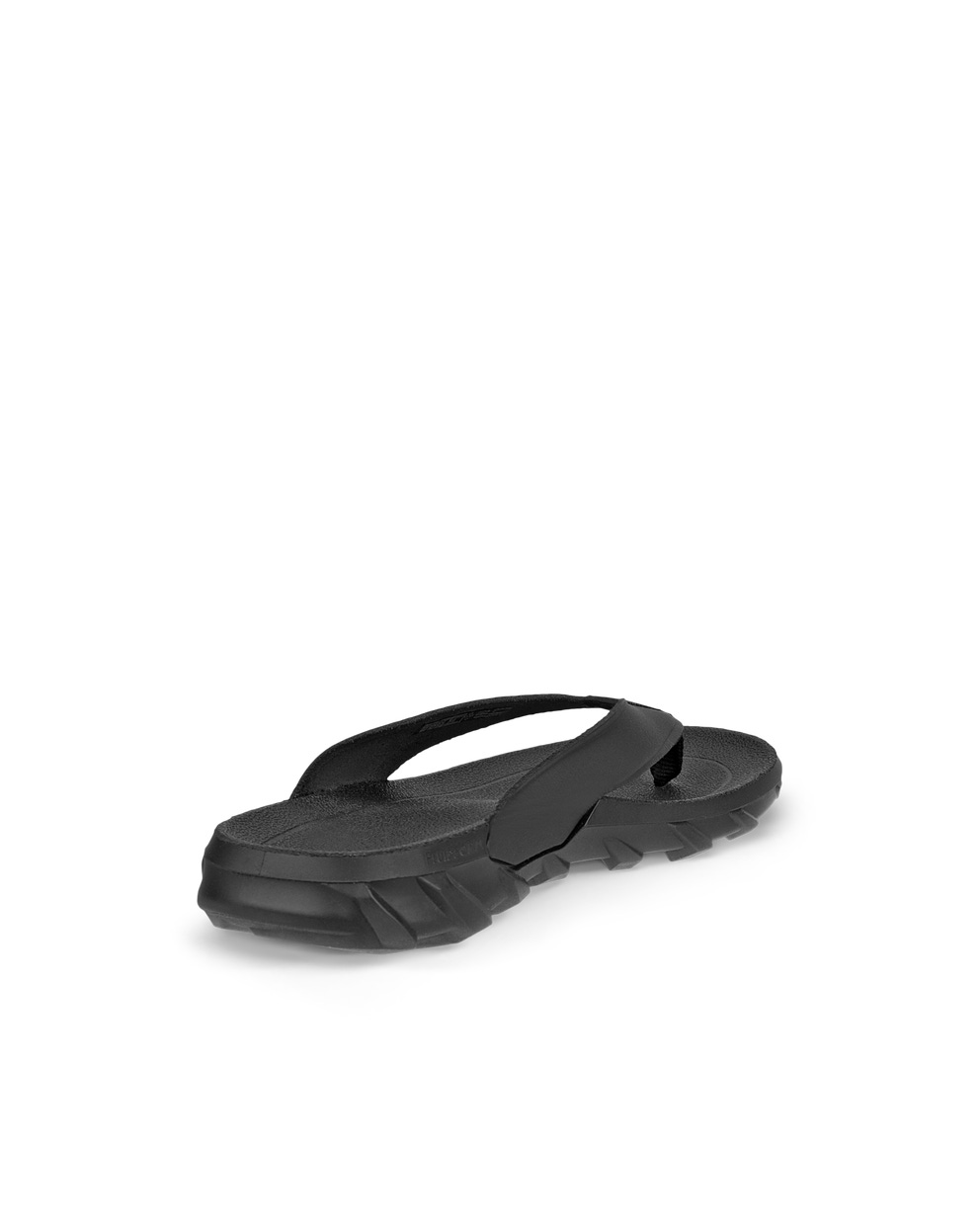 Chanclas de piel ECCO® MX Flipsider unisex - Negro - Back