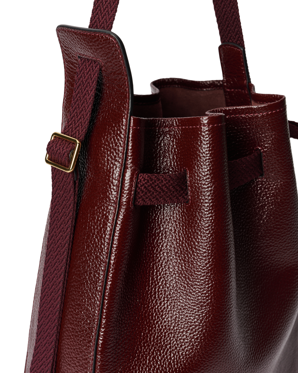 ECCO® Sail sac hobo en cuir - Rouge - Detail-2