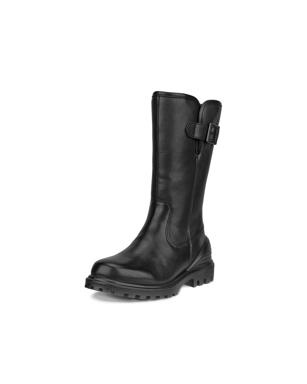 Botas de caña alta de piel ECCO® Tredtray para niño/a - Negro - Main