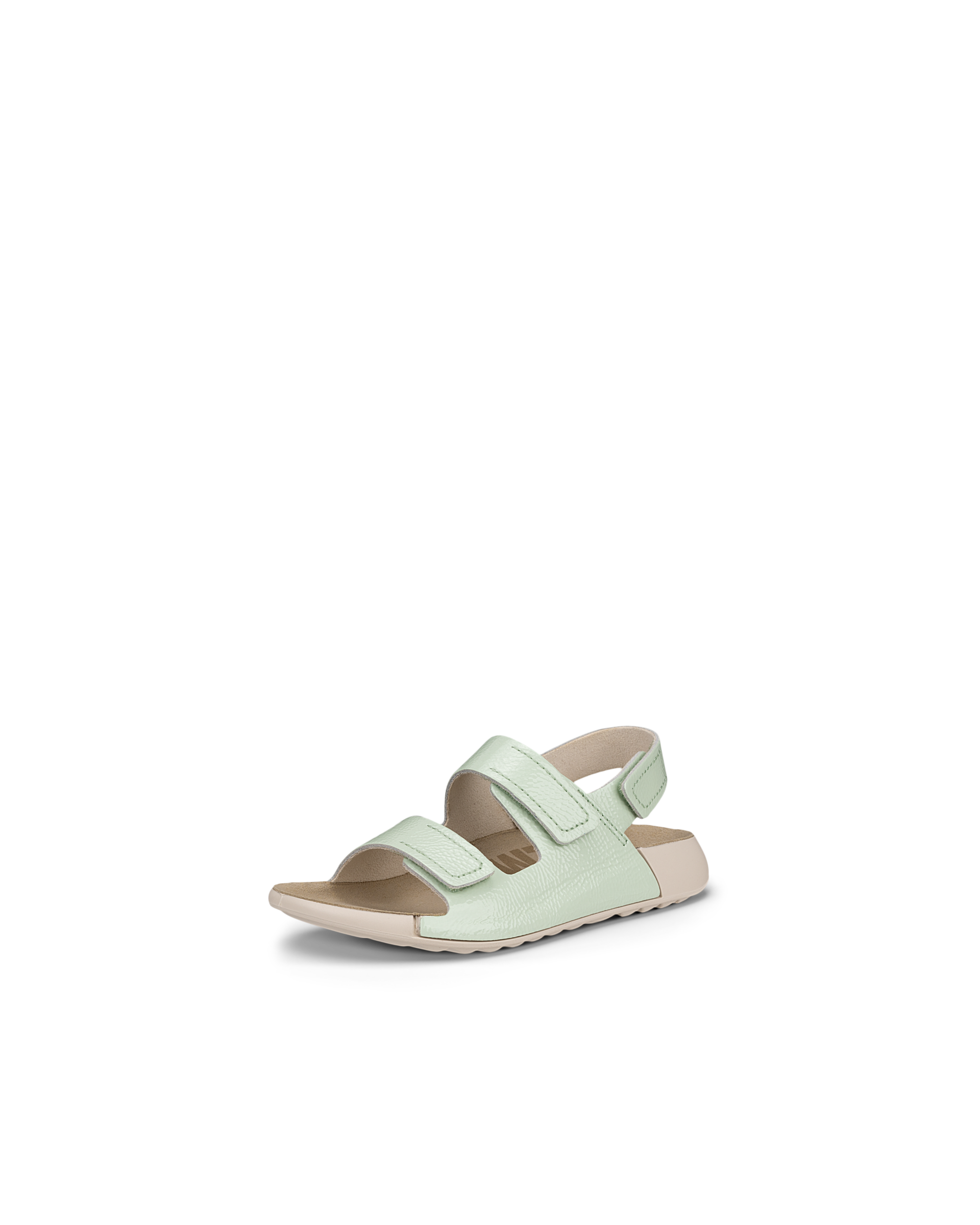 Sandalias con dos tiras de piel ECCO® Cozmo para niño/a - Verde - Main