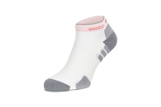 ECCO Women's Tour Lite No Show Sock - White - Main