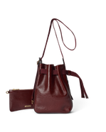 Bolso hobo de piel ECCO® Sail - Rojo - Main