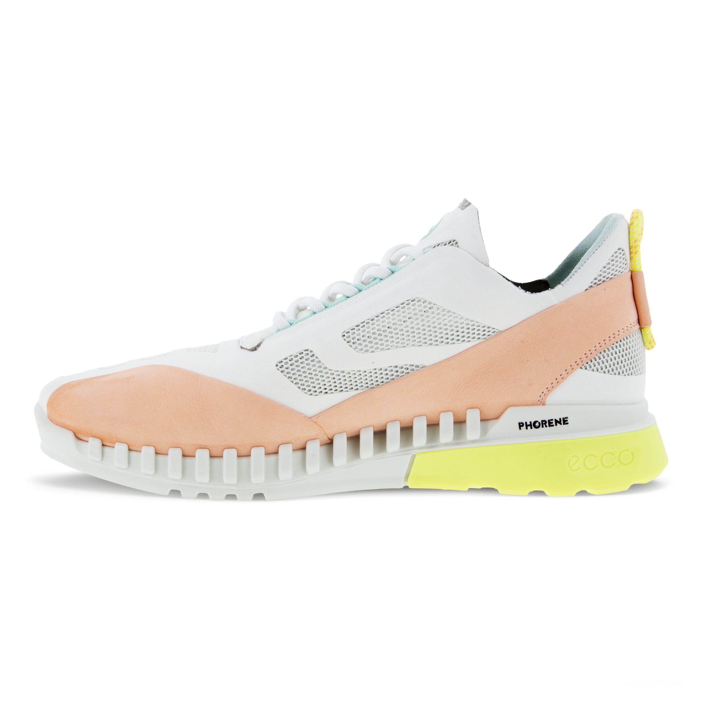 ECCO Women's Zipflex Sneakers - White - Inside