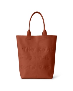 ECCO® Tote Real Leather Tote Bag - Brown - Main