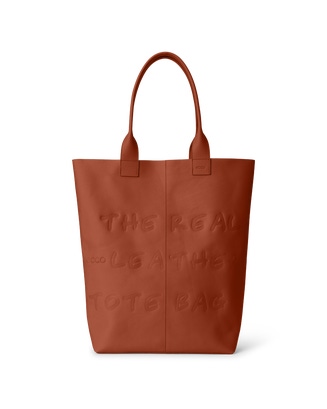 ECCO Tote Real Leather - Brown - Main