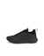 ECCO Women Ath-1F Street Style Leather Sneakers - Black - Outside