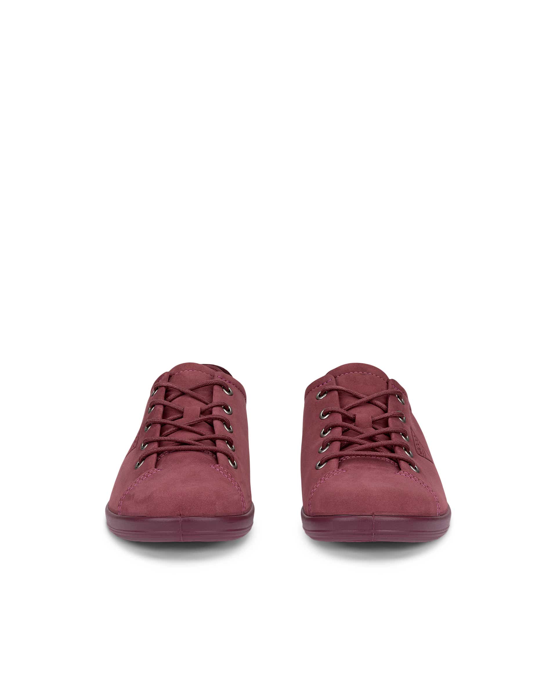 ECCO SOFT 2.0 W LACE SHOE - Rosa - Front pair